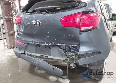 2015 Kia Sportage Ex from USA, damaged, VIN KNDPCCAC2F7765064